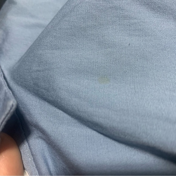 💜 Banana Republic Casual Blue Button Down Shirt - Picture 4 of 7